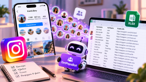 getpapabot - выгрузка подписчиков Instagram
